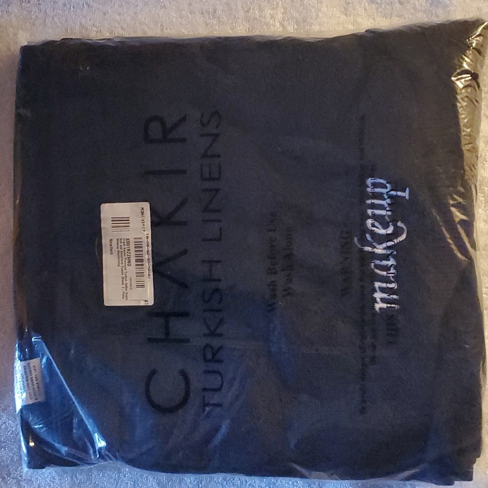 Makeup Washcloths Set of 6 Black